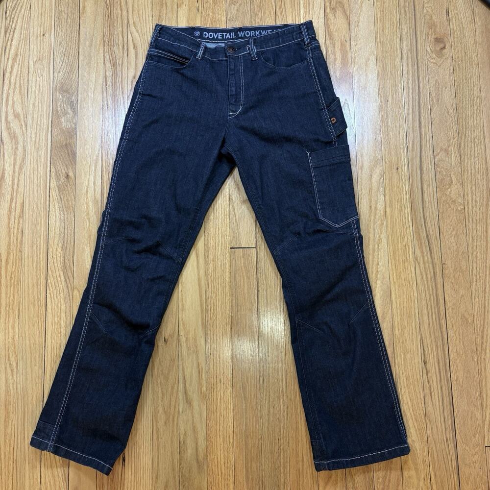 Dovetail Workwear DX Bootcut Jeans Womens Size 10 Stretch Cordura Denim Workwear